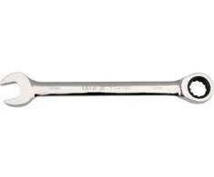 Kombinuotas raktas su terkšle Yato YT-0204; 27 mm