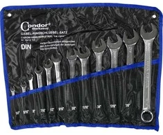 Kombinuotų veržliarakčių komplektas Condor Werkzeug C0035/12TZ; 1/4'' - 15/16''; 12 vnt.