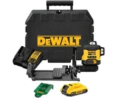 Kryžminis lazerinis nivelyras DeWalt DCLE34031D1-QW; 18 V; 1x2,0 Ah akum.