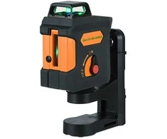Kryžminis lazerinis nivelyras Geo-Fennel Geo1X-360 Žalias