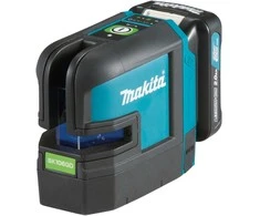 Makita SK106GDWA Akumuliatorinis lazerinis nivelyras su spindulio taškais CXT, (žalios spalvos lazeris), 1x2,0AH