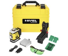 Kryžminis lazerinis nivelyras Nivel System CL4G + priedai