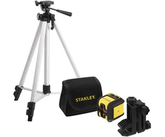 Kryžminis lazerinis nivelyras Stanley Cubix Kit Raudona; su stovu