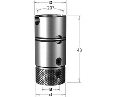 Laikiklis grąžtams CMT 360.201.00; D=20 mm, RH-LH