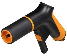 Fiskars „Comfort“ reguliuojamas laistymo pistoletas, su valdymu priekyje