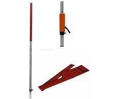 Lazerinio nivelyro liniuotė Nedo 360916-622; 2,4 m