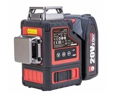 Lazerinis nivelyras Worcraft CLLS20LiMX; 20 V; 1x2,0 Ah akum.