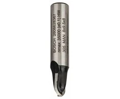 Bosch Dvipusė pusapvalė freza H R=4 mm, l=9,5 mm,kotas 8m