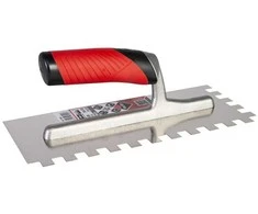 Šukos plytelių klijams Rubi Rubiflex INOX 74942; 12x12 mm; 28 cm