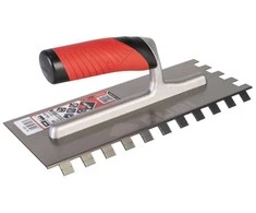 Šukos plytelių klijams Rubi Rubiflex 45º 75923; 12x12 mm; 28 cm