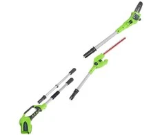 Multifunkcinis įrankis sodui Greenworks GD40PSH; 40 V (be akumuliatoriaus ir pakrovėjo)
