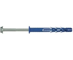 Nailoninis kaištis su varžtu RawlPlug R-FF1-N-10K160; 9,8x160 mm; 7,0x169 mm; SW13/T40; 25 vnt.