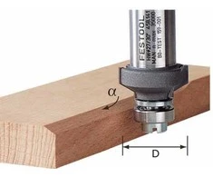 Nuožulnų freza Festool; Ø27 mm; 45°