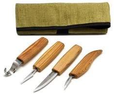 Peilių rinkinys BeaverCraft S09; 4 vnt.