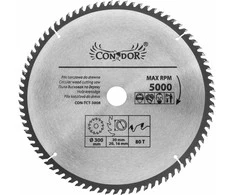 Pjovimo diskai Condor CON-TCT-3008; 300 mm; Z80
