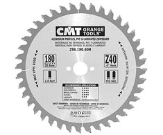 Pjovimo diskas aliuminiui CMT 296; 180x2,8x20; Z40; -6°