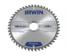 Pjovimo diskas aliuminiui Irwin; 184x2,5x30,0 mm; Z48