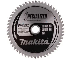 Makita T.C.T. pjovimo diskai aliuminiui, 165 x 20 mm, 54T, EFFICUT E-16760