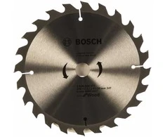 Pjovimo diskas Bosch Eco for Wood 2608644375; 190x20 mm; Z24