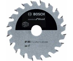 Pjovimo diskas Bosch Standard for Wood 2608837711; 190x30 mm; Z60