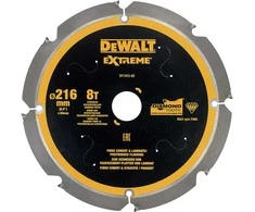 Pjovimo diskas fibrocementui DeWalt DT1473-QZ; 8T; 216x30 mm