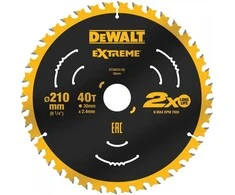 Pjovimo diskas DeWalt DT20433-QZ; 210x30 mm; Z40
