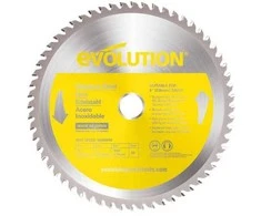Pjovimo diskas Evolution EVO-230-60-SN; 230 mm; Z60