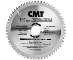 Pjovimo diskas laminatui CMT 296; 190x2,8x30; Z64; -6°