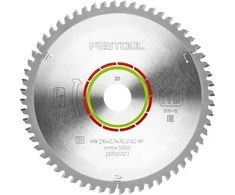 Pjovimo diskas laminatui Festool 216x2,3x30 WZ/FA60