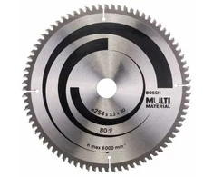 Bosch Stac.disk.pjūkl.diskas 254x30x80 multi material