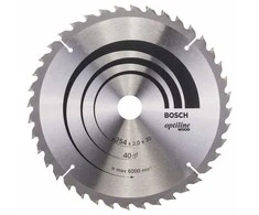 Bosch Stac.disk.pjūkl.diskas 254x30x40 medienai