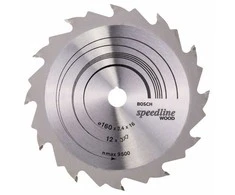 Bosch Disk.pjūkl.diskas 160x16m Speedline Wood