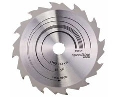 Bosch Disk.pj.diskas 160x20mm Speedline Wood