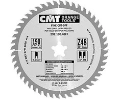 Pjovimo diskas medienai CMT 292; 190x2,4x20; Z48; 10°