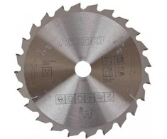 Pjovimo diskas medienai Hikoki 4100023; 255x1,8x30 mm; Z24