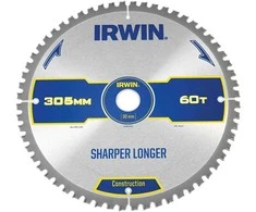 Pjovimo diskas medienai Irwin; 305x3,2x30,0 mm; Z60