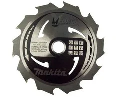 Pjovimo diskas medienai Makita; 165x2x20,0 mm; Z10; 15°