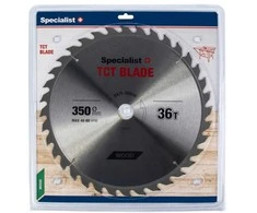 Pjovimo diskas medienai Specialist Wood; 350x2,2x32 mm; Z36