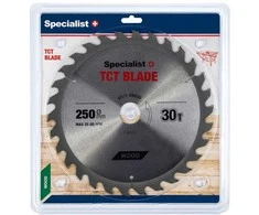 Pjovimo diskas medienai Specialist Wood; 250x1,8x32 mm; Z30