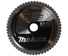Makita T.C.T. pjūklas SPECIALIZED 305X1.95X25.4mm -3° T100 B-33750 T.C.T • 305 x25.4 mm • T100 • -3° • Metalui/Nerūd. plienui