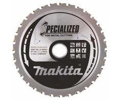 Makita T.C.T. pjūklas SPECIALIZED 150X1.1X20mm 0° T32 E-02939 T.C.T • 150 x20 mm • T32 • 0° • Metalui