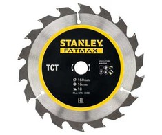 Pjovimo diskas Stanley STA15315; 160x16mm; Z18