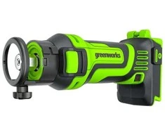 Pjūklas gipsokartono plokštėms pjauti Greenworks G24SS; 24 V (be akumuliatoriaus ir pakrovėjo)