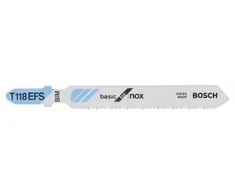 Bosch 5 siaurapj. pjūkleliai T 118 EFS Basic for Inox