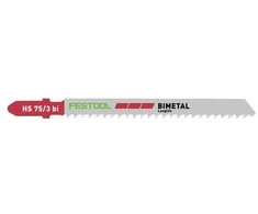 Pjūkleliai siaurapjūkliui Festool; 75 mm; 3 mm; 5 vnt.