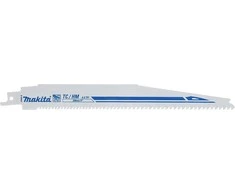 Makita B-49840-10 Tiesinio pjūklo pjūklelis TC/HM 228x1,25mm, (6-8tpi), 10 vnt. , medžiui su medvaržčiais, metalui., Stiklo audiniui (<175 mm)