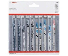 Pjūklelių komplektas Bosch 2607011171; 10 vnt.