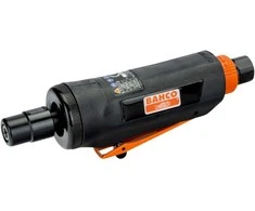 Bahco Tiesinis pneumatinis šlifuoklis su griebtuvu, 3 ir 6mm griebtuvai kompl. 25000 aps/min, 165mm.