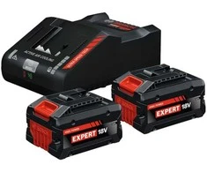 Bosch Starter Set 2xEXBA18V-80, EXAL 18V-160, CT