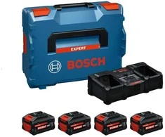 Bosch Starter Set EXBA2x18V-80, 2x18V-55,EXAL 18V2-320,LB